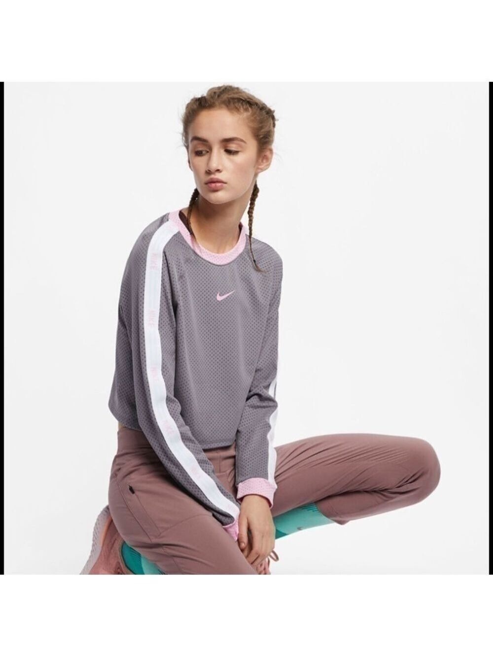 Nike Running Top Long Sleeves Cropped/Nike Running Sweatshirt